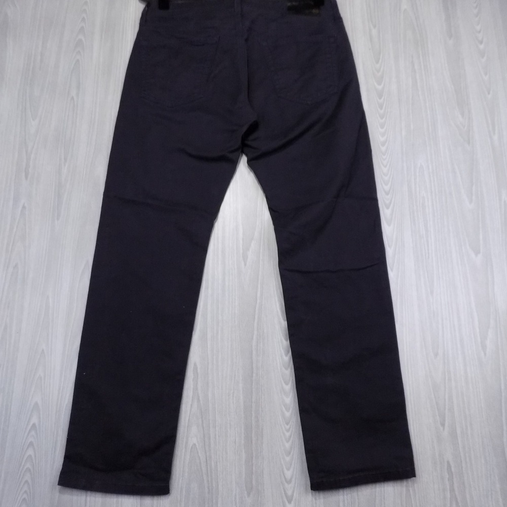 AG Adriano Goldschmied The Tellis Pants Mens 34R Navy Blue Modern Slim EUC - Picture 5 of 9